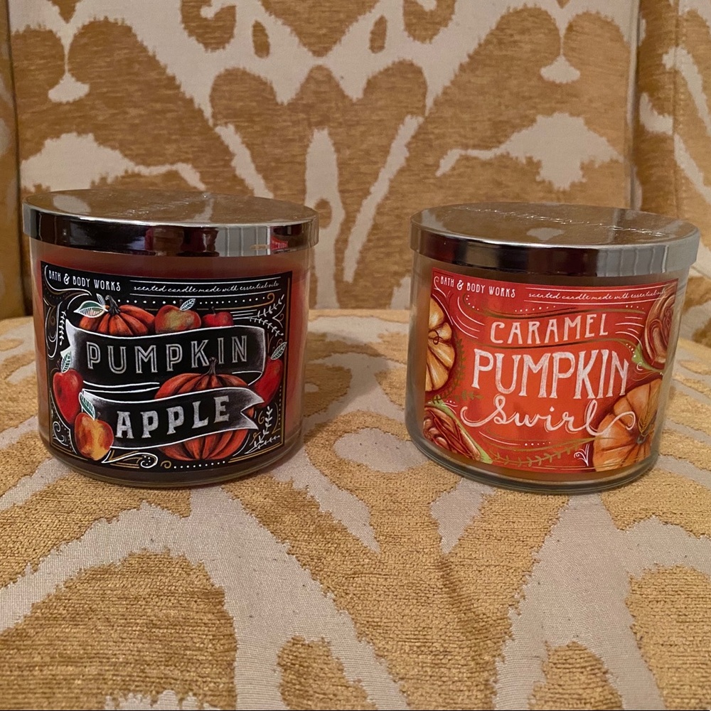 2 bath and body works candles.